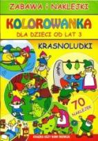 Okładka książki Kolorowanka dla dzieci od lat 3. Krasnoludki