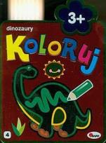 Opakowanie Koloruj Dinozaury 3+