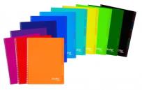 Okładka książki Kołozeszyt projektowy A4 Narcissus Notte Trend w kratkę 100 kartek mix