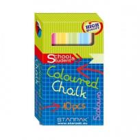 Opakowanie Kreda szkolna kolorowa 10 sztuk