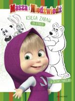 Okładka książki Księga zabaw. Masza i Niedźwiedź. Na rybach