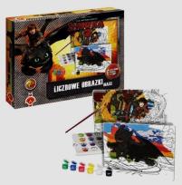 Opakowanie Liczbowe obrazki maxi - Batman ALEX