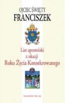 Okładka książki List apostolski z okazji Roku Życia Konsekrowanego
