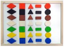 Opakowanie Magnetyczna mozaika geometryczna