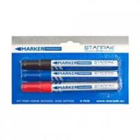 Opakowanie Marker permanentny 3 kolory