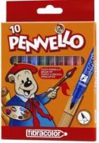 Opakowanie Mazaki Pennello10 kol. pędzelki FIBRACOLOR