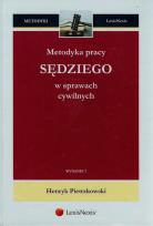 Okładka książki Metodyka pracy sędziego w sprawach cywilnych