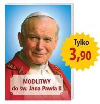 Okładka książki Modlitwy do św. Jana Pawła II