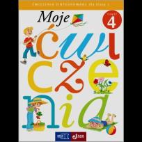 Okładka książki Moje ćwiczenia 1 Domowniczek Część 4
