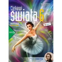 Okładka książki Muzyka SP 6 Ciekawi świata podr w.2014 OPERON