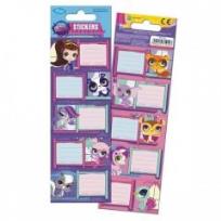 Opakowanie Naklejki na zeszyt Littlest Pet Shop