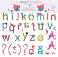 Opakowanie Naklejki ścienne ''Alfabet dziewczynki