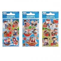 Opakowanie Naklejki Sticker BOO 3D piraci