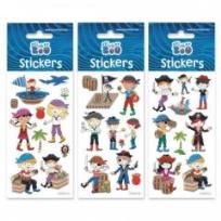 Opakowanie Naklejki Sticker BOO laser piraci