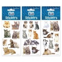 Opakowanie Naklejki Sticker BOO silver kotki II