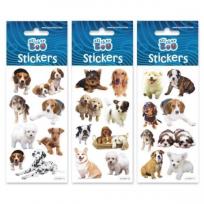 Opakowanie Naklejki Sticker BOO silver psy II