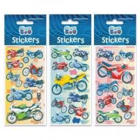 Opakowanie Naklejki Sticker BOO sliver motocykle