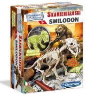 Okładka książki Naukowa zabawa. Skamieniałości. Smilodon fluoresc