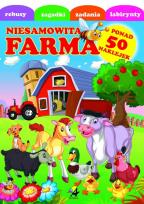 Okładka książki Niesamowita farma. Naklejki i zabawy