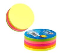 Okładka książki Notes koło mix 5 kolorów neon 250 kart.