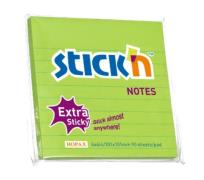 Okładka książki Notes samoprz. extra sticky zielony neon linia