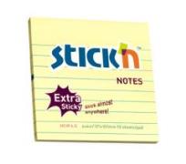 Okładka książki Notes samoprz. extra sticky żółty pastel. linia