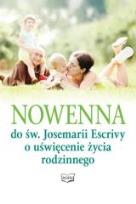 Okładka książki Nowenna do św. Josemari Escrivy...