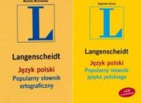 Opakowanie PAKIET popularny słownik  j.polskiego + ort. ''L