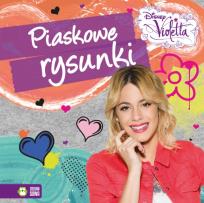 Okładka książki Piaskowe rysunki. Disney - Violetta