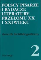 Opakowanie Polscy pisarze i badacze literatury przełomu XX i XXI wieku