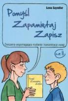 Okładka książki Pomyśl, zapamiętaj, zapisz część 2