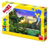Opakowanie Puzzle 100 XL Dino Puzzle Dinozaury DINO
