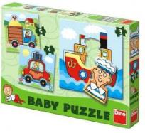 Opakowanie Puzzle 3,4,5 Baby Puzzle Transport DINO