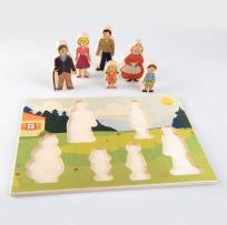 Opakowanie Puzzle Rodzinka