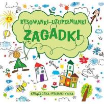 Okładka książki Rysowanki - uzupełnianki. Zagadki