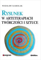Okładka książki Rysunek w arteterapiach, twórczości i sztuce