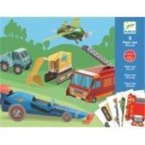 Opakowanie Składanki papierowe - Pojazdy