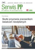 Opakowanie Skutki przyznania pracownikom świadczeń nieodpłatnych