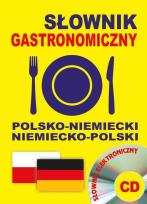 Okładka książki Słownik gastronomiczny pol-niem, niem-pol + CD