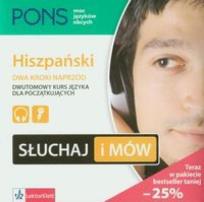 Okładka książki Słuchaj i mów. Hiszpański. Dwa kroki naprzód