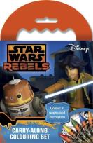 Opakowanie Star Wars Rebels. Kolorowanka z kredkami