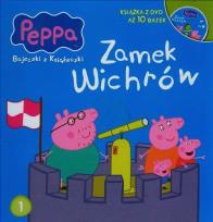 Okładka książki Świnka Peppa. Bajeczki z.. 1 Zamek Wichrów + DVD