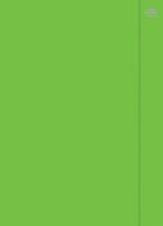 Opakowanie Teczka z gumką A4+ Fluo zielona (10szt)