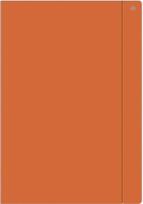 Opakowanie Teczka z gumką A4+ jednokolorowa pomarańcz (10szt)
