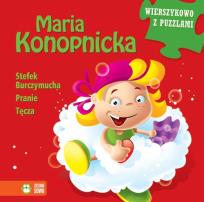 Okładka książki Wierszykowo z puzzlami. Maria Konopnicka