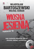 Okładka książki Wiosna jesienią Październik' 56 z płytą CD