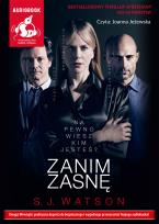 Okładka książki Zanim zasnę  okładka filmowa audiobook