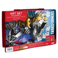 Opakowanie Zestaw artystyczny 68 elementów Transformers