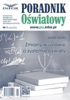Opakowanie Zmiany w ustawie o systemie oświaty