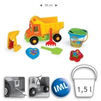 Okładka książki 70340 Multi Truck Wywrotka z kpl. do piasku na wiaderku